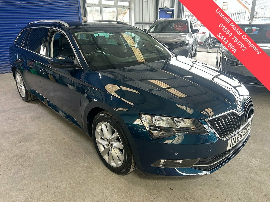 Skoda Superb Tdi Se Technology Blue