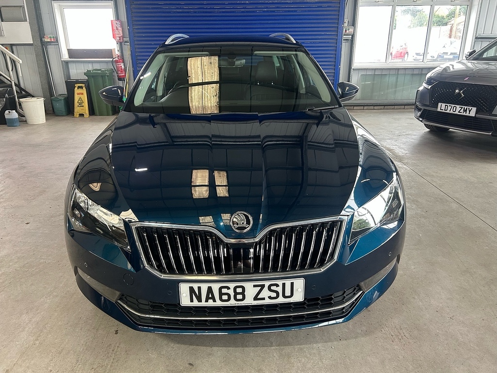 Skoda Superb Tdi Se Technology Blue #3