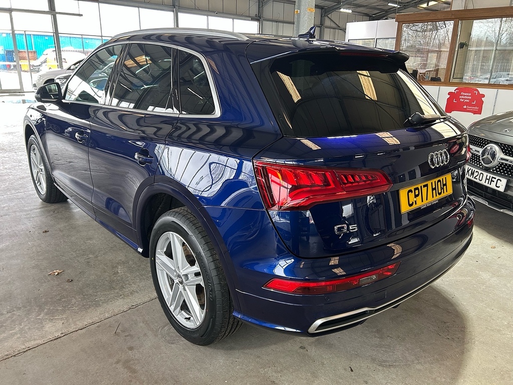 Audi Q5 Tfsi S Line Blue #5