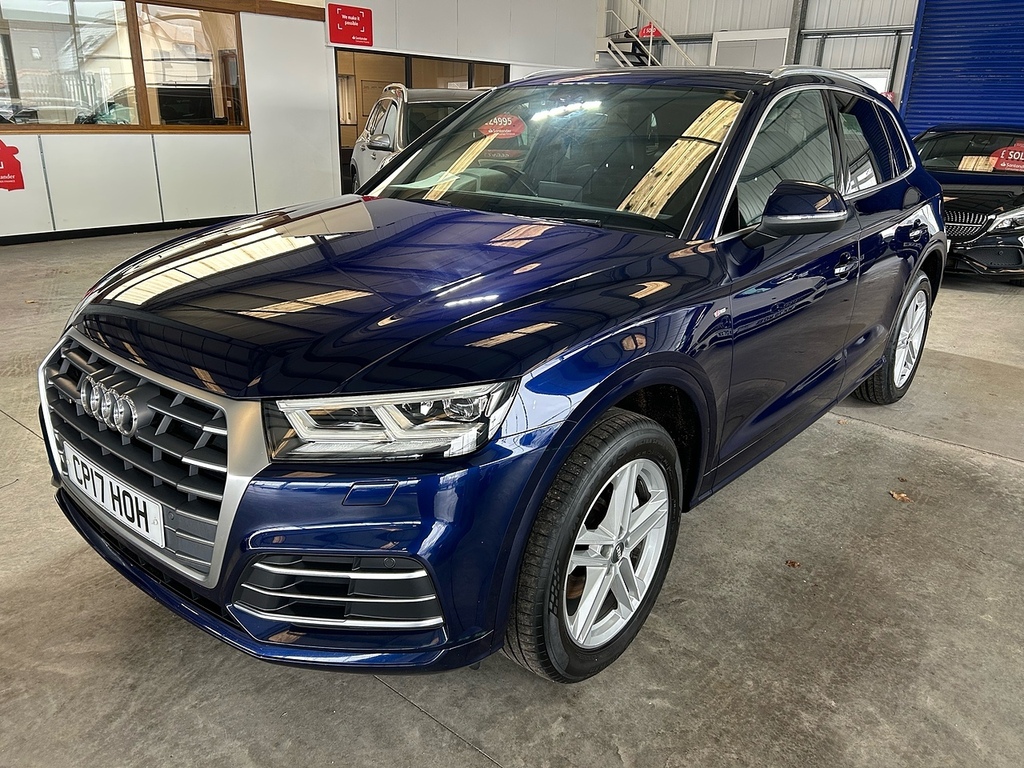 Audi Q5 Tfsi S Line Blue #2