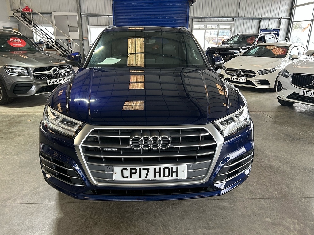 Audi Q5 Tfsi S Line Blue #3