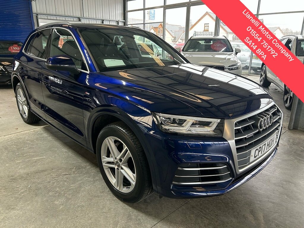 Audi Q5 Tfsi S Line Blue