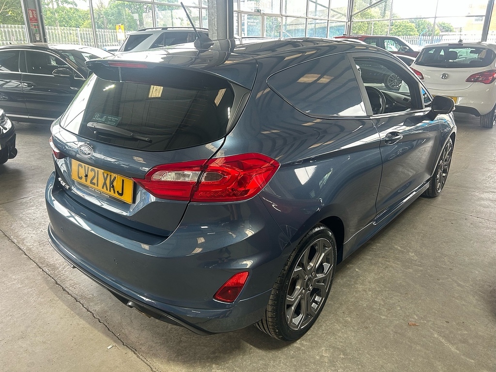Ford Fiesta T Ecoboost Sport CV21XKJ Blue #4