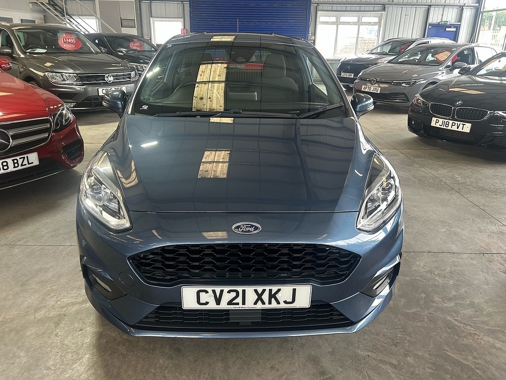Ford Fiesta T Ecoboost Sport CV21XKJ Blue #3