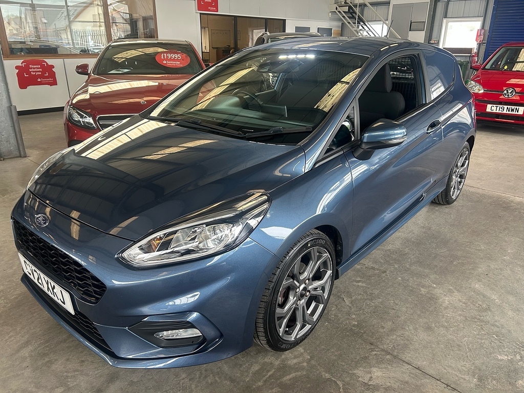 Ford Fiesta T Ecoboost Sport CV21XKJ Blue #2