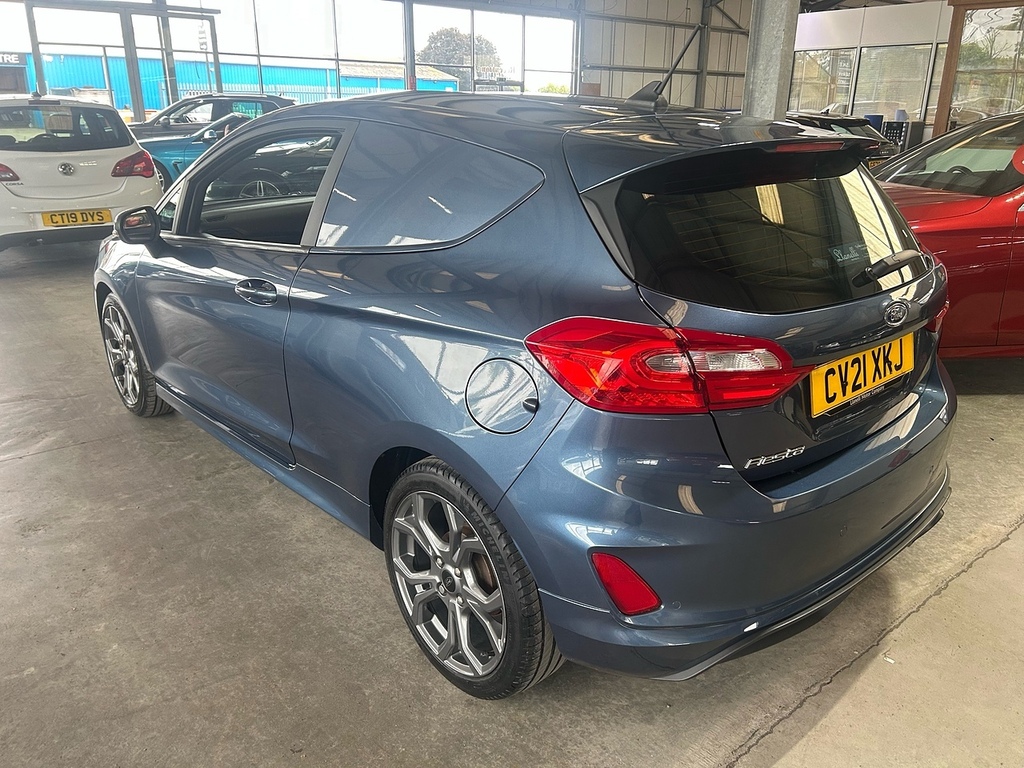 Ford Fiesta T Ecoboost Sport CV21XKJ Blue #5