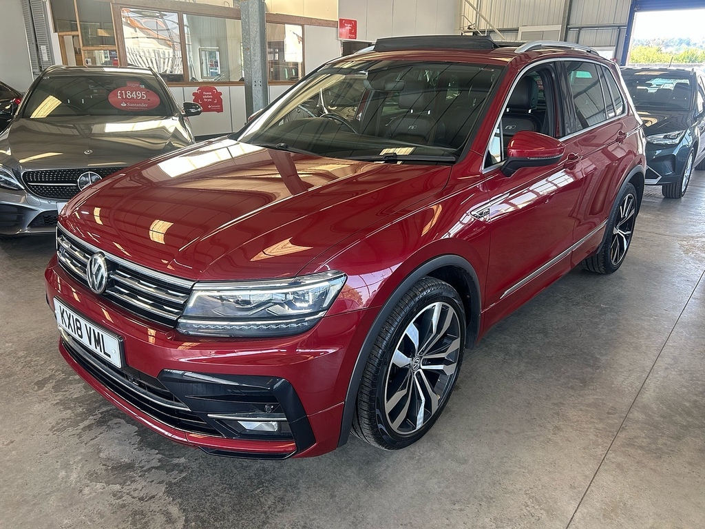 Volkswagen Tiguan Tdi R-line KX18VML Red #2
