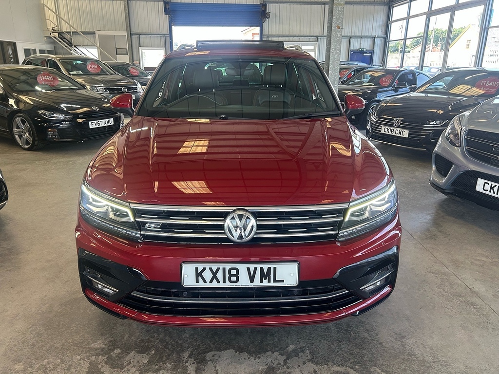 Volkswagen Tiguan Tdi R-line KX18VML Red #3