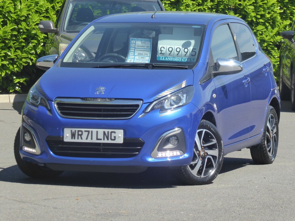 Peugeot 108 Hatchback 1.0 Collection 202271 Blue