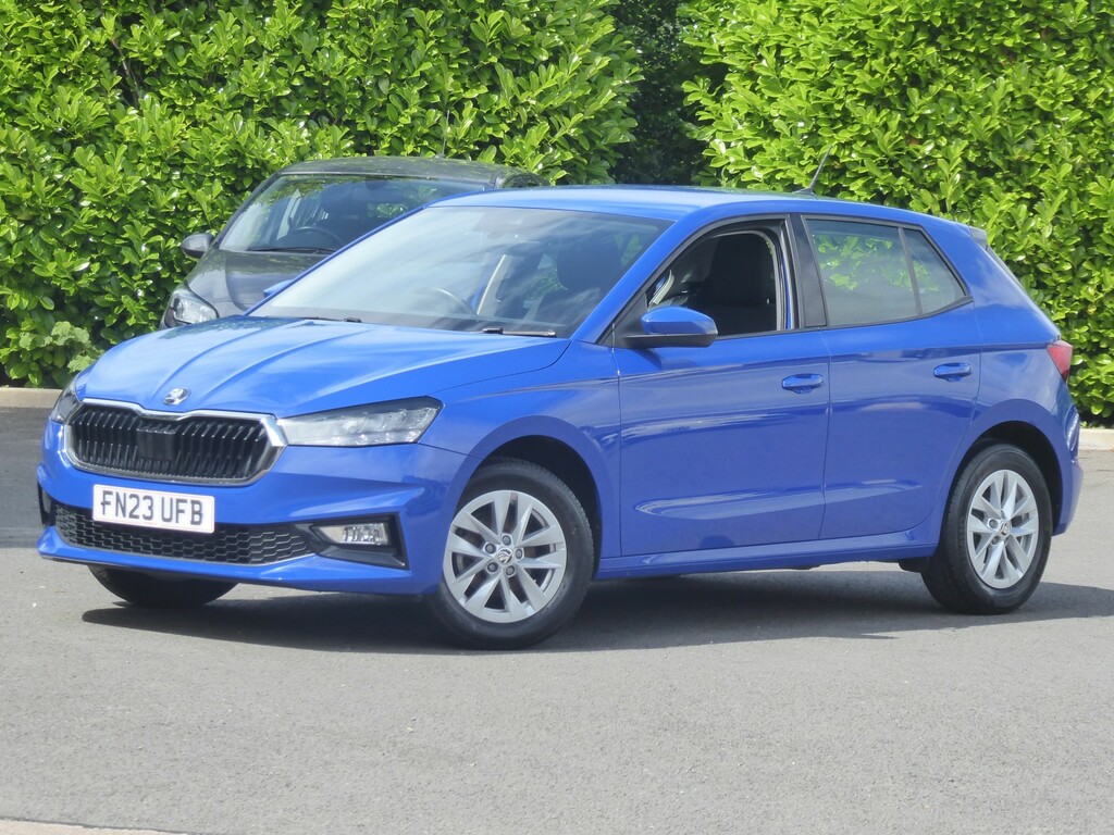 Skoda Fabia Hatchback 1.0 Mpi Se Comfort 202323 FN23UFB Blue #2