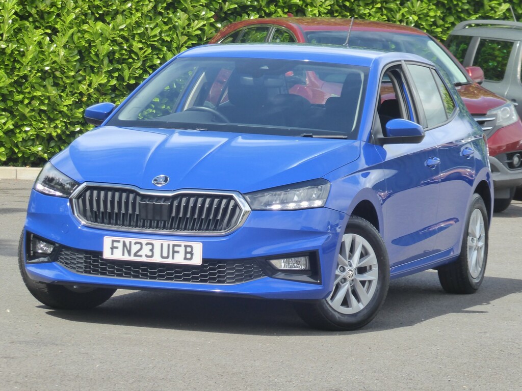 Skoda Fabia Hatchback 1.0 Mpi Se Comfort 202323 FN23UFB Blue