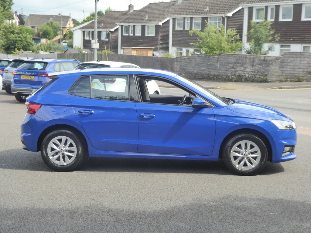 Skoda Fabia Hatchback 1.0 Mpi Se Comfort 202323 FN23UFB Blue #6