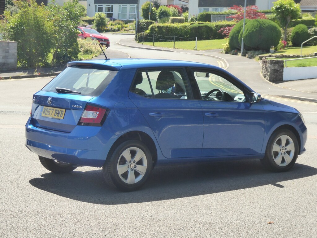 Skoda Fabia 1.0 Tsi Se Blue #5