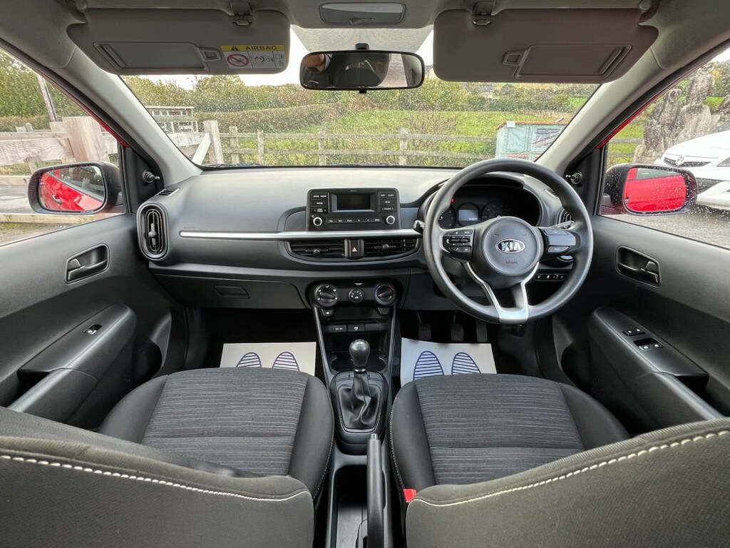 Kia Picanto 1.0 1 4 Seats DE21KMU Red #3