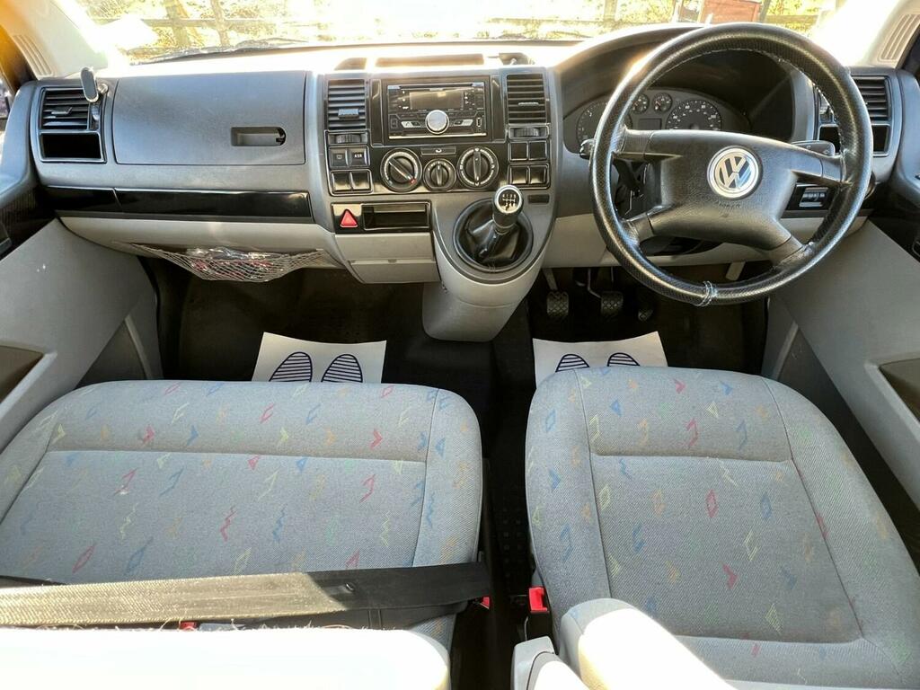 Volkswagen Transporter 2.5Tdi Pd 130Ps Window Van Blue #4