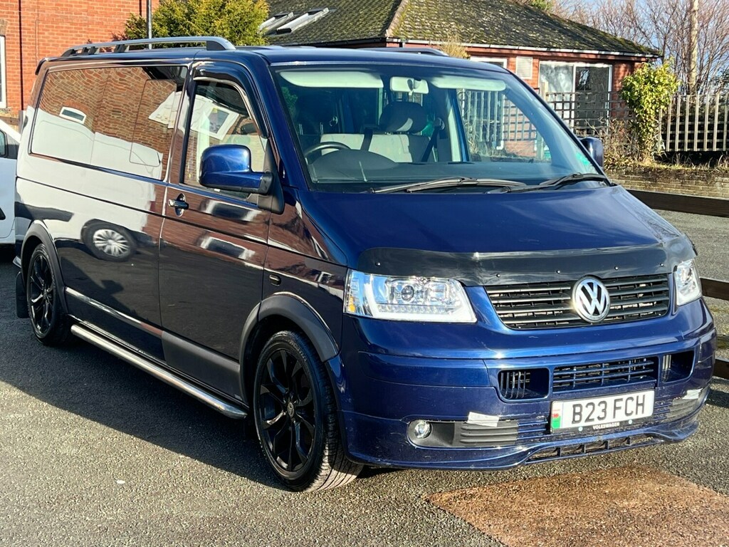 Volkswagen Transporter 2.5Tdi Pd 130Ps Window Van Blue #5