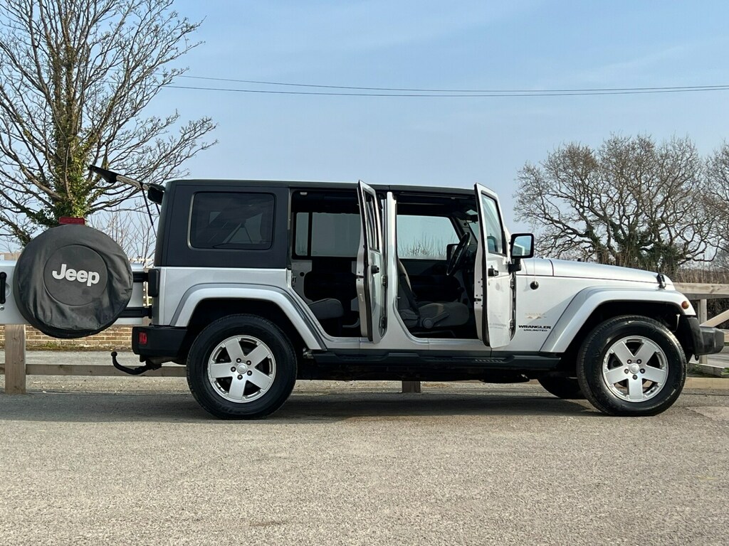 Jeep Wrangler 2.8 Crd Sahara Unlimited Silver #5