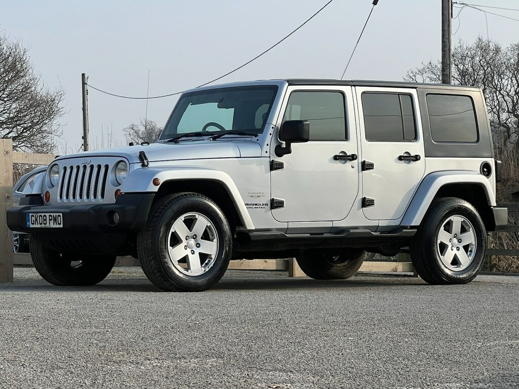 Jeep Wrangler 2.8 Crd Sahara Unlimited Silver