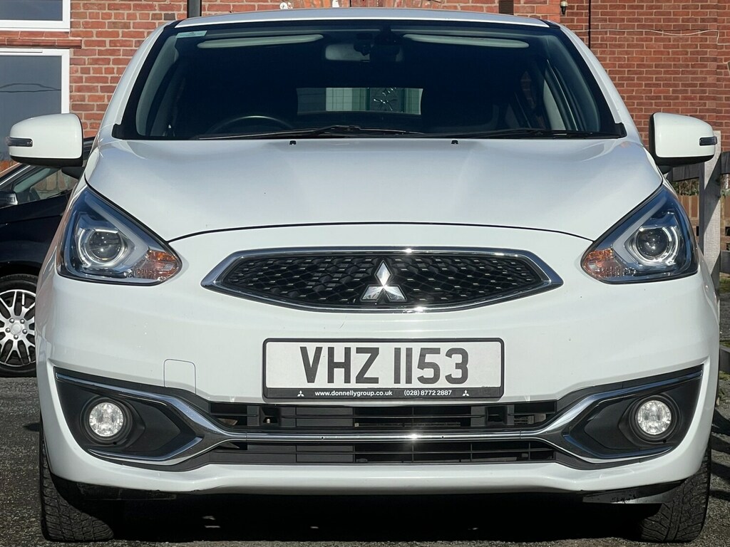 Mitsubishi Mirage 1.2 Juro VHZ1153 White #2