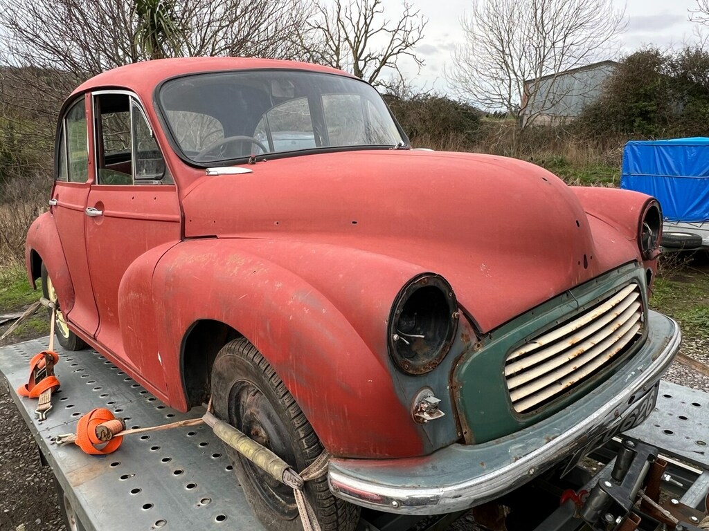 Morris Minor 1.0 Resto Project Classic Car Rare Spares Repair M VFO626 Grey #3