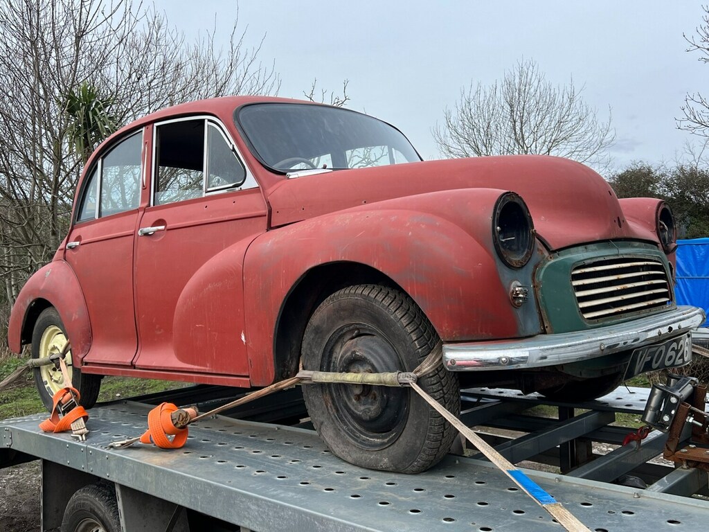 Morris Minor 1.0 Resto Project Classic Car Rare Spares Repair M VFO626 Grey #4