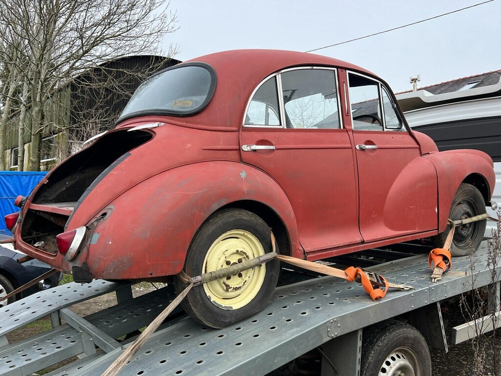 Morris Minor 1.0 Resto Project Classic Car Rare Spares Repair M VFO626 Grey #5