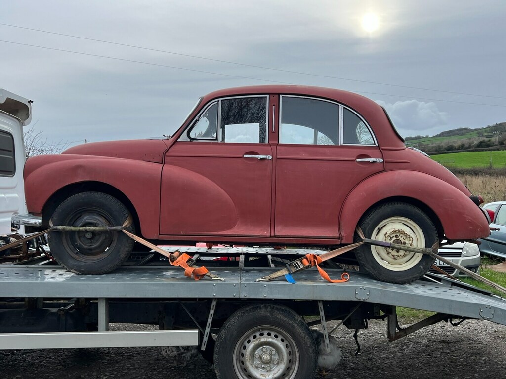 Morris Minor 1.0 Resto Project Classic Car Rare Spares Repair M VFO626 Grey #2