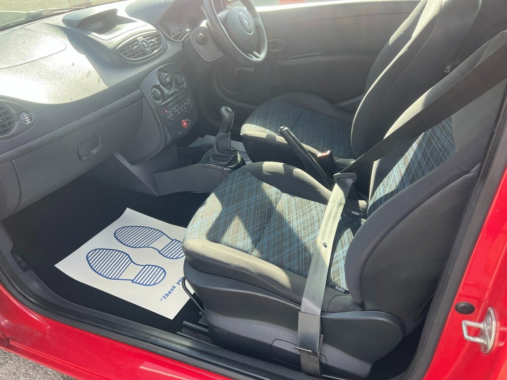 Renault Clio 1.2 16V Freeway Super Low 60,000 Miles Full Mo Red #5