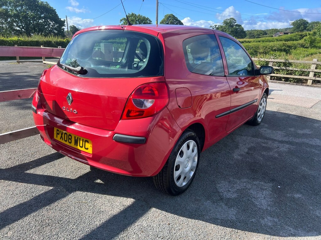 Renault Clio 1.2 16V Freeway Super Low 60,000 Miles Full Mo Red #6