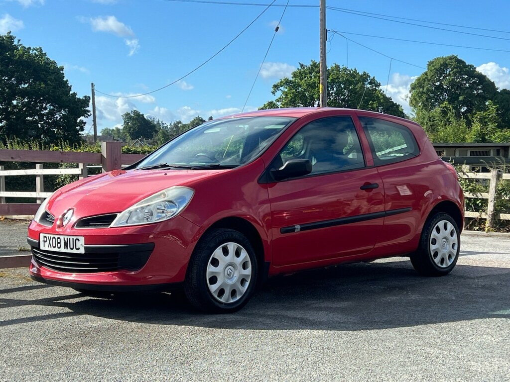 Renault Clio 1.2 16V Freeway Super Low 60,000 Miles Full Mo Red