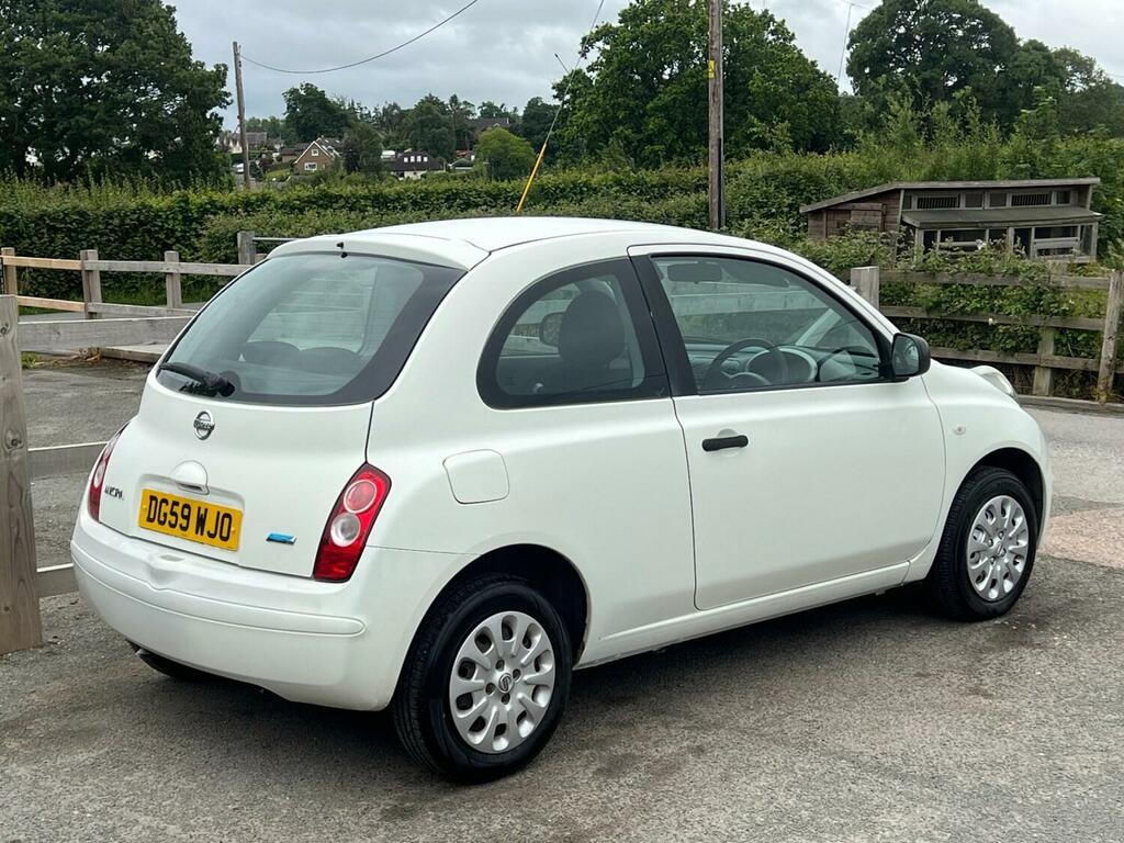 Nissan Micra 1.2 80 Visia Ideal First Car Hpi Clear DG59WJO White #6