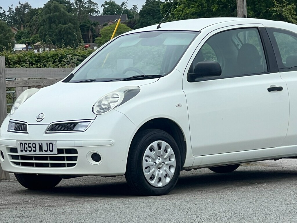 Nissan Micra 1.2 80 Visia Ideal First Car Hpi Clear White