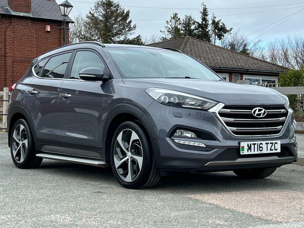 Hyundai Tucson 2.0 Crdi 185 Premium Se 4X4 Full Service MT16TZC Grey #6