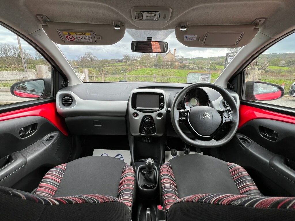 Citroen C1 1.0 Vti Feel CX65GZM Red #2