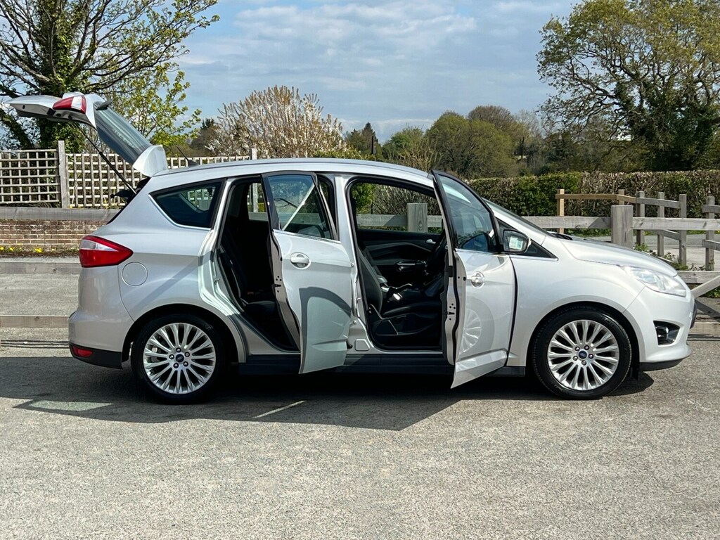 Ford C-Max 1.6 Tdci Titanium FX65OCJ Silver #2