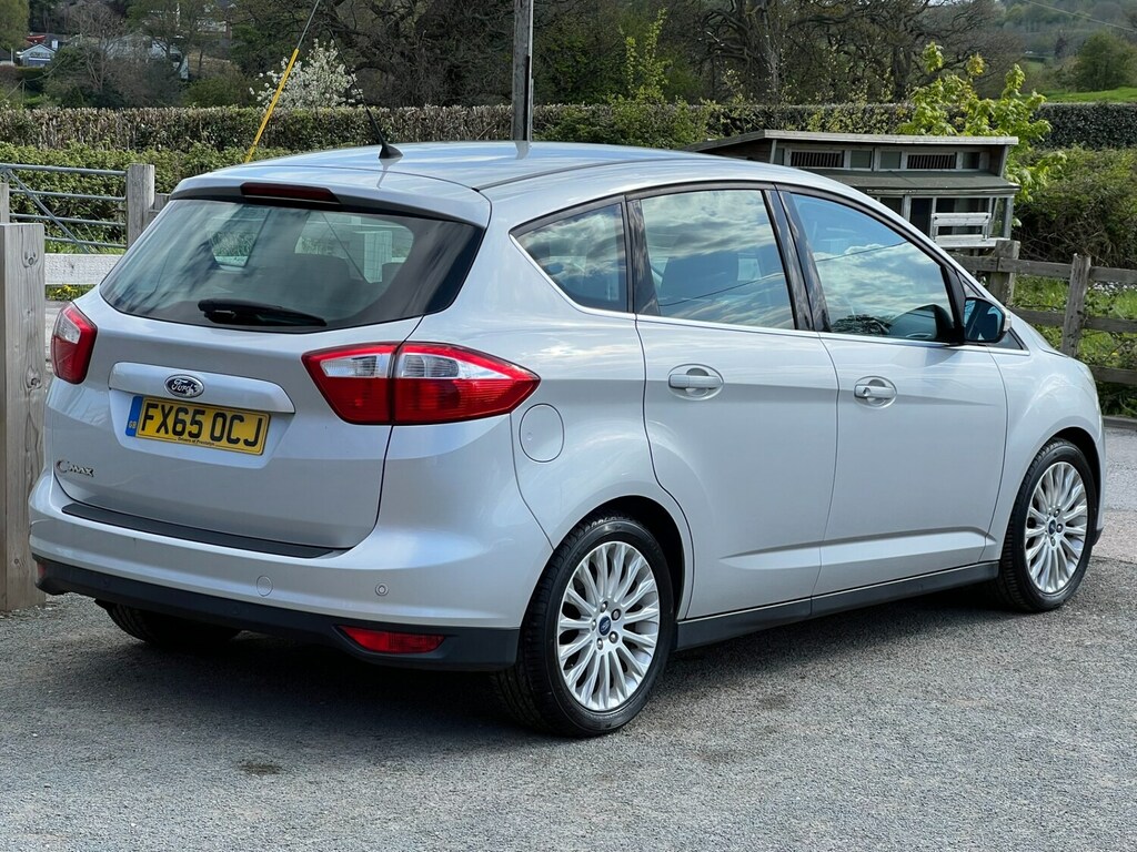 Ford C-Max 1.6 Tdci Titanium FX65OCJ Silver #6