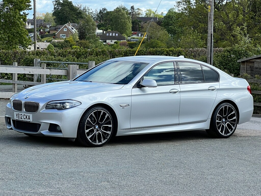BMW 5 Series 520D Blueperformance M Sport Step Excepti Silver