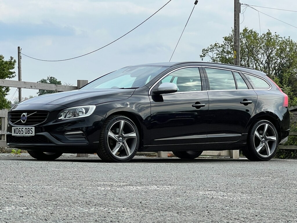 Volvo V60 D4 190 R Design Nav 1 Former Keeper 12 Servi Black