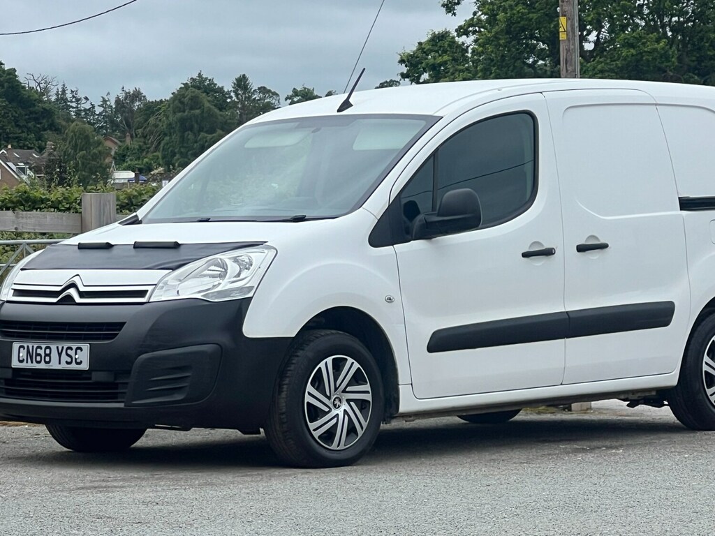 Citroen Berlingo 1.6 Bluehdi 625Kg Enterprise 75Ps 1 Former Keeper White