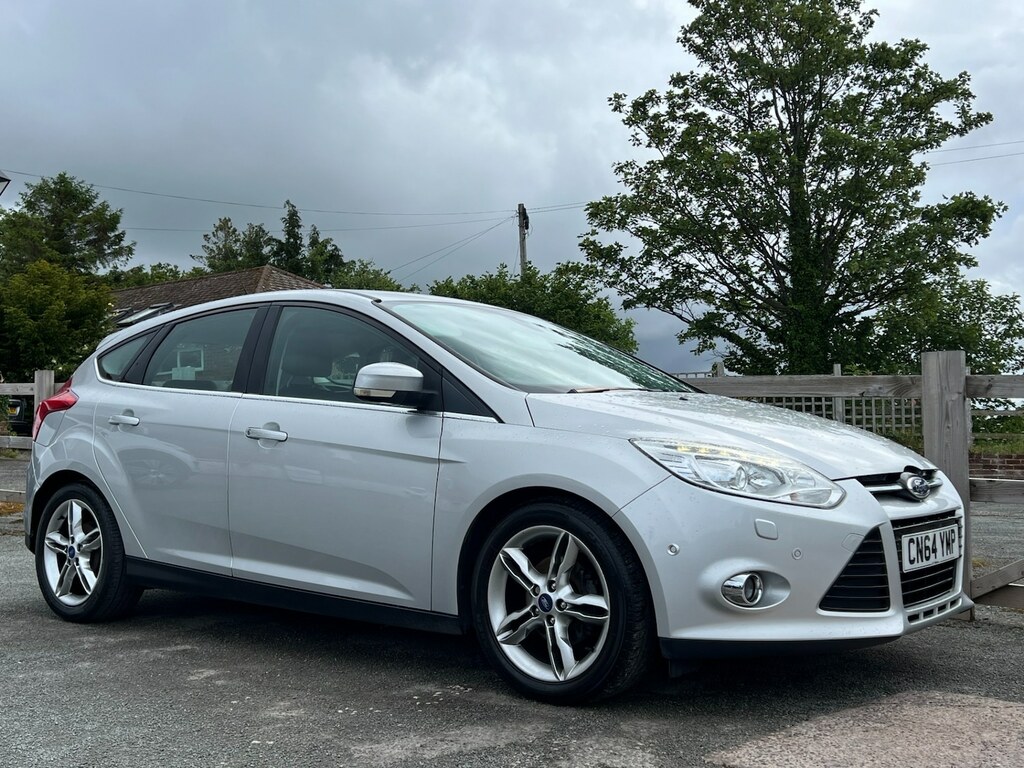 Ford Focus Hatchback 1.6 Tdci Titanium X 2014 CN64YMP Silver #3