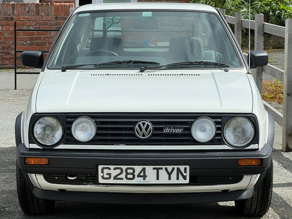 Volkswagen Golf 1.6Driver Rare 40,000 Miles Super Super G284TYN White #2
