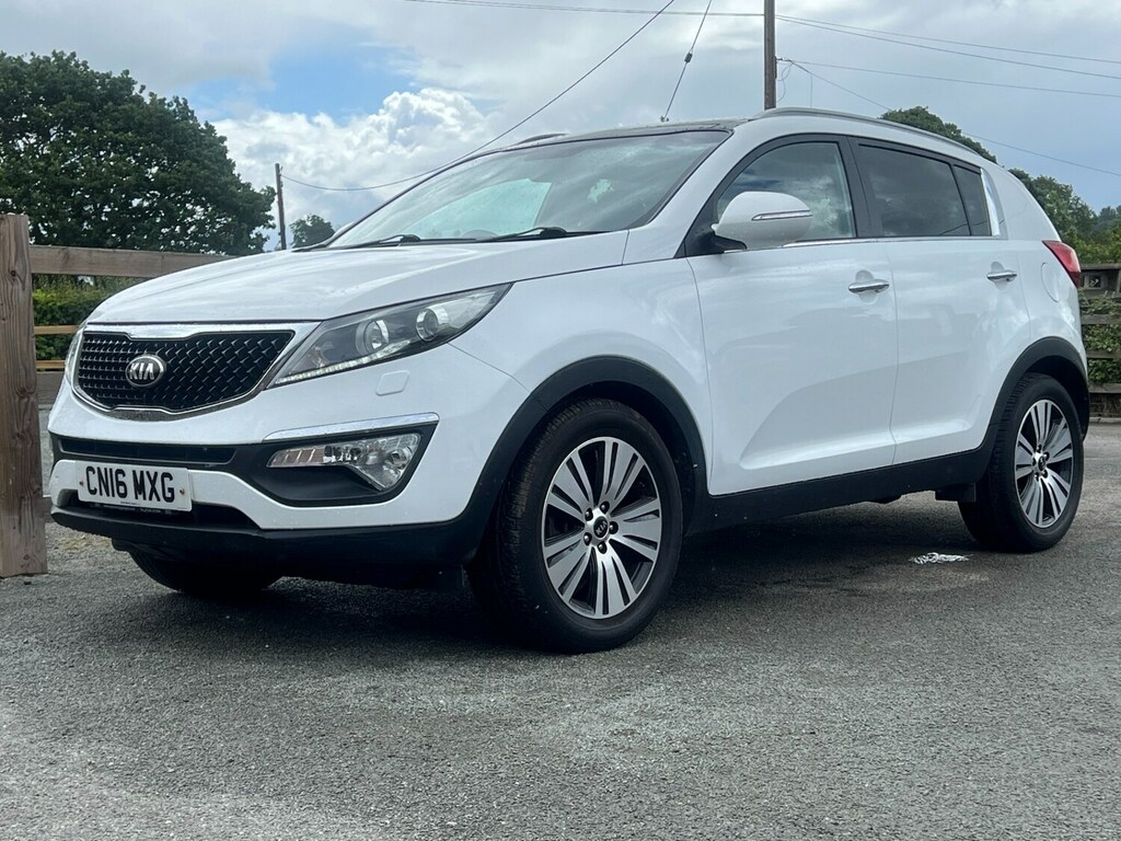 Kia Sportage Suv 1.7 Crdi Ecodynamics 3 2016 White