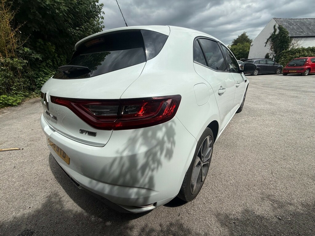 Renault Megane 1.5 Blue Dci 115 Gt Line Hatchback Manu White #4