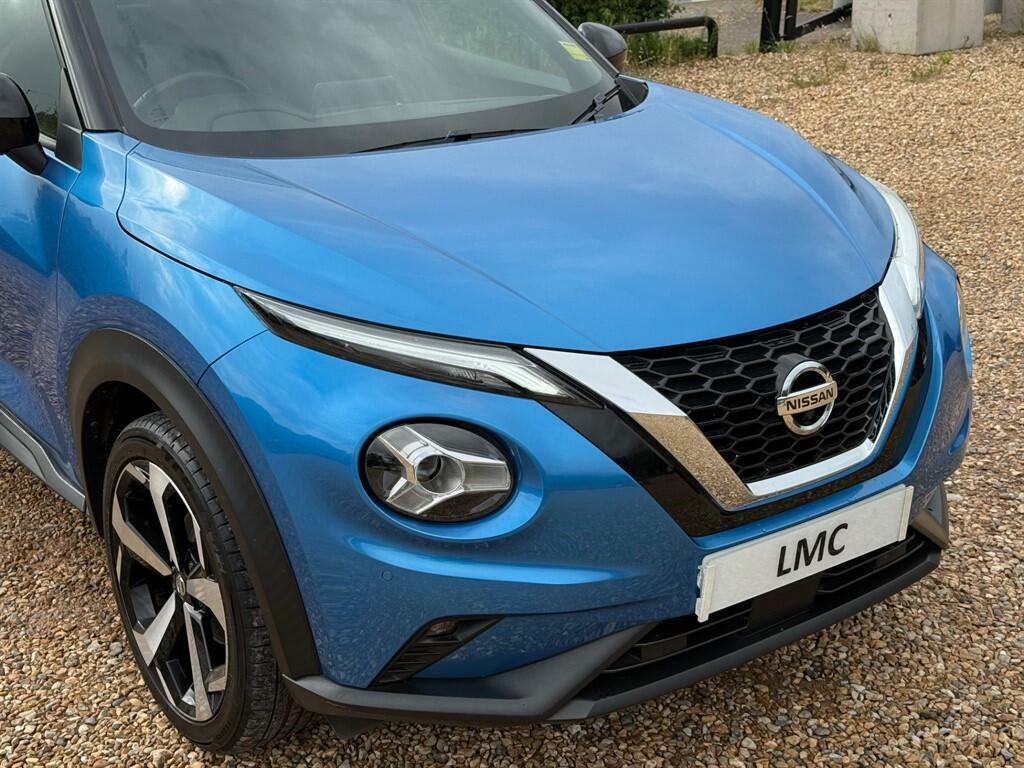 Nissan Juke 1.0 Dig-t Tekna Dct Euro 6 Ss WP71SZW Blue #3