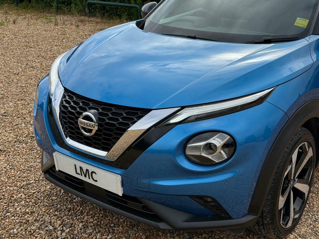 Nissan Juke 1.0 Dig-t Tekna Dct Euro 6 Ss WP71SZW Blue #5