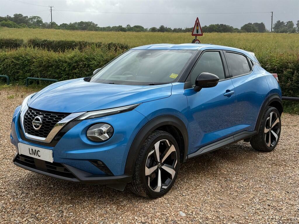 Nissan Juke 1.0 Dig-t Tekna Dct Euro 6 Ss WP71SZW Blue #6