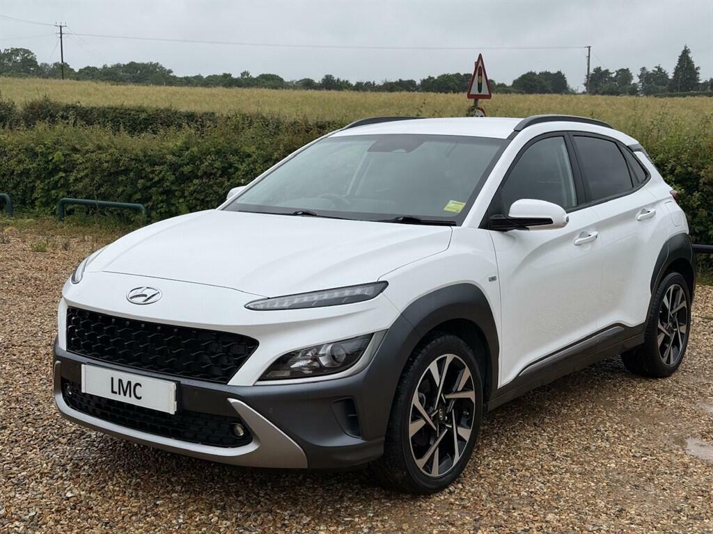 Hyundai Kona 1.0 T-gdi Mhev Premium Euro 6 Ss AY71WME White #6