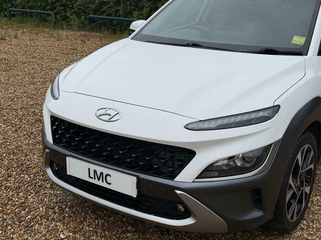 Hyundai Kona 1.0 T-gdi Mhev Premium Euro 6 Ss AY71WME White #5