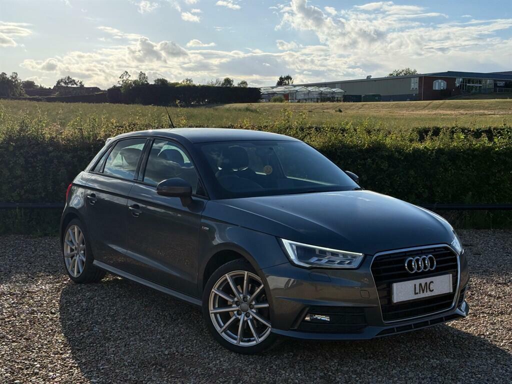Audi A1 1.4 Tfsi S Line Sportback S Tronic Euro 6 Ss Grey