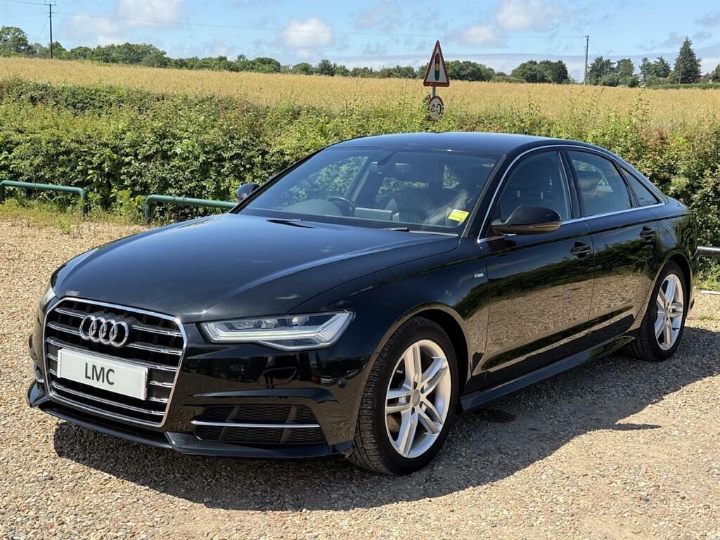 Audi A6 Saloon 2.0 Tdi Ultra S Line S Tronic Euro 6 Ss Black #6